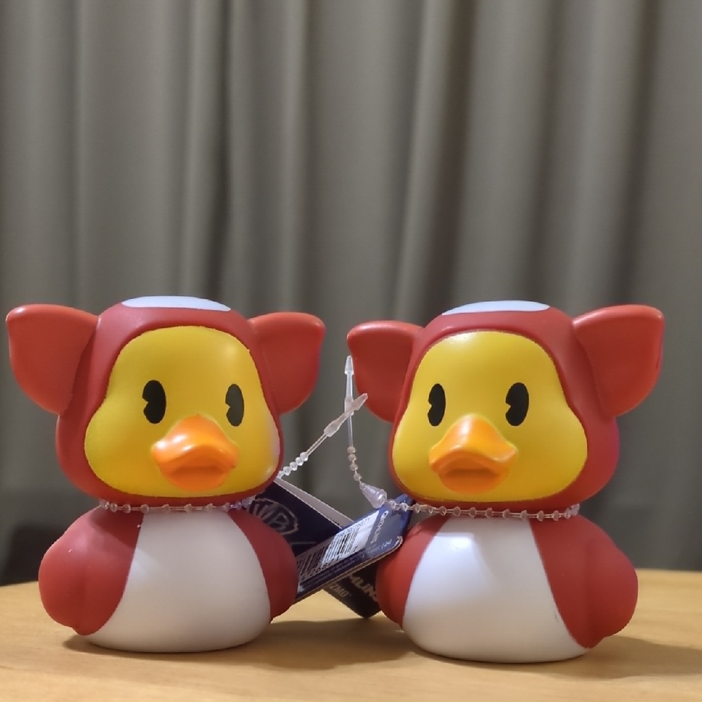 Set Of 2 Gremlins Gizmo Rubber Ducks